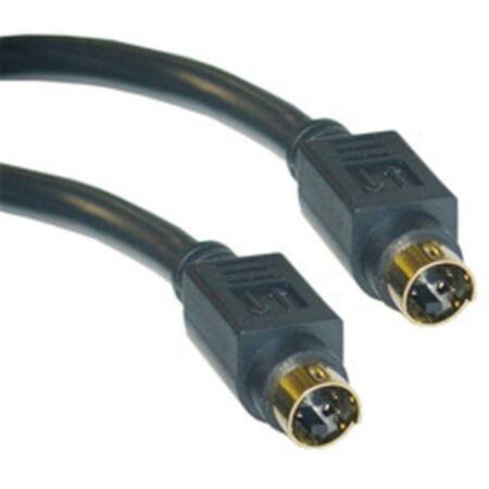 AISH S-Video Cable MiniDin4 Male Gold-plated connector 6 foot AI50523